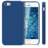 Apple iPhone 5 / iPhone 5s / iPhone SE tok, szilikon, kék, 42766.116