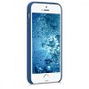Apple iPhone 5 / iPhone 5s / iPhone SE tok, szilikon, kék, 42766.116