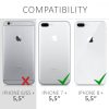 Apple iPhone 8 Plus / iPhone 7 Plus tok, szilikon, sárga, 45354.75