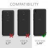Wiko View Max tok, ökológiai bőr, fekete, 45875.01