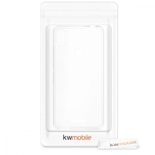 Wiko View Max tok, szilikon, átlátszó, 45873.03