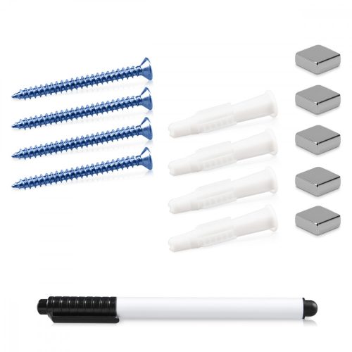 Navaris mágnestábla, 90 x 60 cm, marker, 5 mágnes, 45723.04