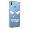 Huawei Honor Play tok, szilikon, fehér, 46099.01