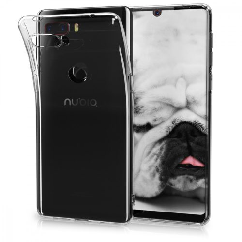 ZTE Nubia Z18 burkolat, szilikon, átlátszó, 46263.03