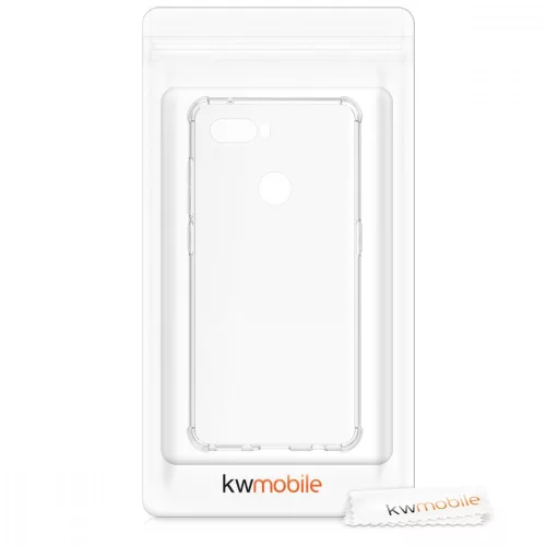 ZTE Nubia Z18 mini burkolat, szilikon, átlátszó, 46281.03