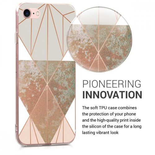 Apple iPhone 8 / iPhone 7 / iPhone SE 2 tok, szilikon, többszínű, 46227.03