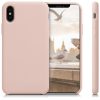 Apple iPhone X / iPhone XS tok, szilikon, rózsaszín, 46313.10