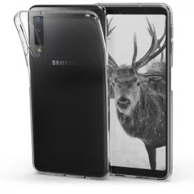   Samsung Galaxy A7 (2018) tok, szilikon, átlátszó, 46419.03