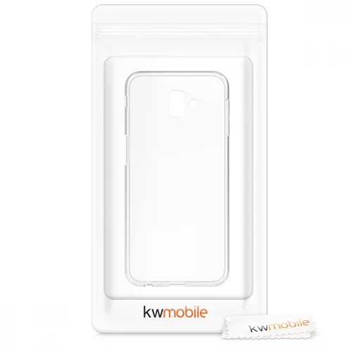 Samsung Galaxy J6 Plus burkolat, szilikon, átlátszó, 46440.03