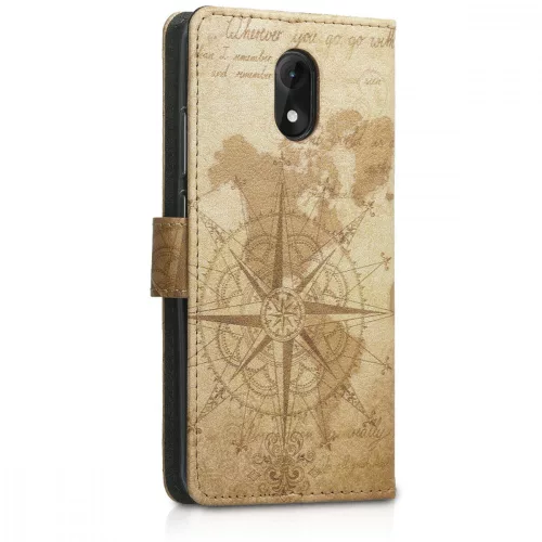 Wiko Lenny 5 tok, ökológiai bőr, barna, 46462.01