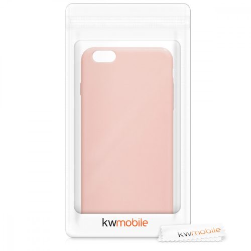 Tok Apple iPhone 6 Plus / iPhone 6s Plus készülékekhez, szilikon, rózsaszín, 37726.89