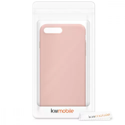 Tok Apple iPhone 8 Plus / iPhone 7 Plus telefonokhoz, szilikon, rózsa arany, 39499.89
