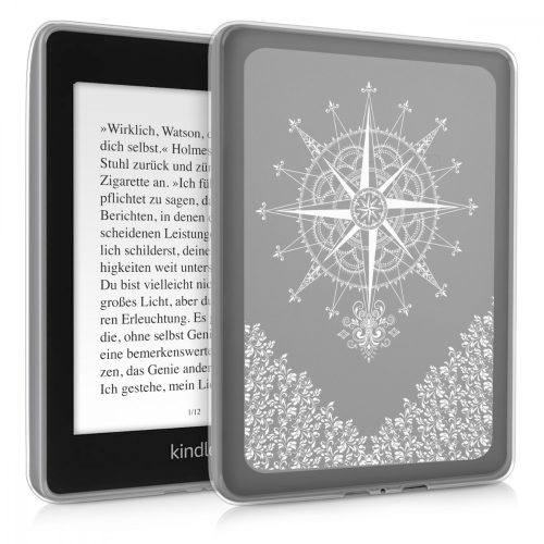 Kindle Paperwhite 10 tok, szilikon, fehér, 46724.04