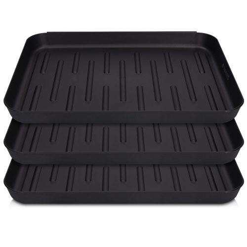 3 db téglalap alakú cipőtálca készlet, 35 x 27 cm, 46753.01