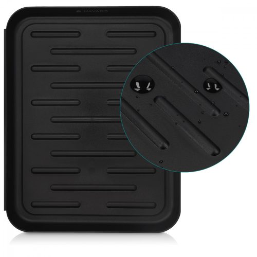 3 db téglalap alakú cipőtálca készlet, 35 x 27 cm, 46753.01