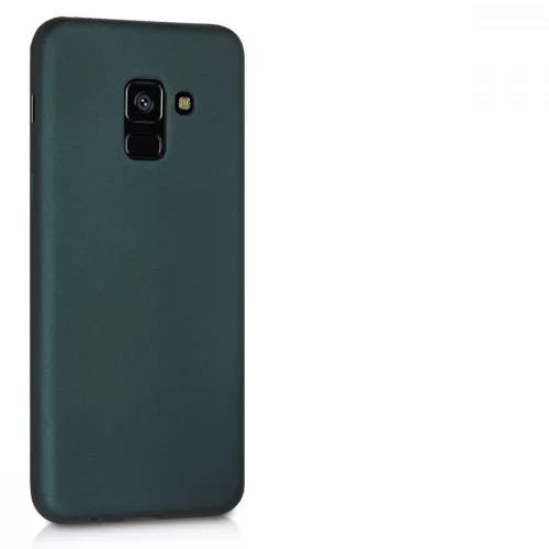 Samsung Galaxy A8 (2018) tok, szilikon, zöld, 45634.14