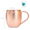 Set 4 Cani Moscow Mule Navaris, 500ml, cupru, 46859.01