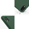 Apple iPhone XR tok, szilikon, zöld, 45910.80