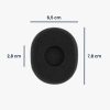 2 db-os fülpárna Logitech H800 fejhallgatóhoz, Kwmobile, fekete, memóriahab, 47093.01