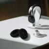 db-os fülpárna készlet Sennheiser HD580/HD600/HD650 fejhallgatóhoz, Kwmobile, fekete, textil, 47098.01