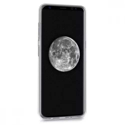 Samsung Galaxy S9 tok, szilikon, fehér, 44092.11
