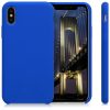 Apple iPhone X / iPhone XS tok, szilikon, kék, 42495.134