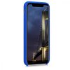 Apple iPhone X / iPhone XS tok, szilikon, kék, 42495.134