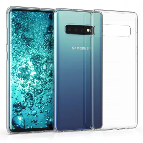 Samsung Galaxy S10 Plus tok, szilikon, átlátszó, 47454.03