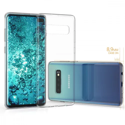 Samsung Galaxy S10 Plus tok, szilikon, átlátszó, 47454.03