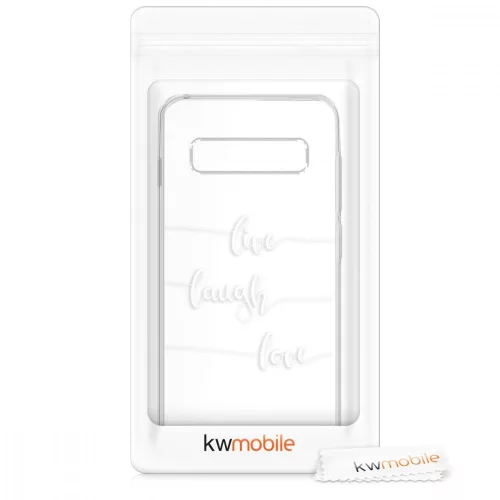 Samsung Galaxy S10 burkolat, szilikon, átlátszó, 47448.02