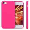 Apple iPhone 5 / iPhone 5s / iPhone SE tok, szilikon, rózsaszín, 42766.08