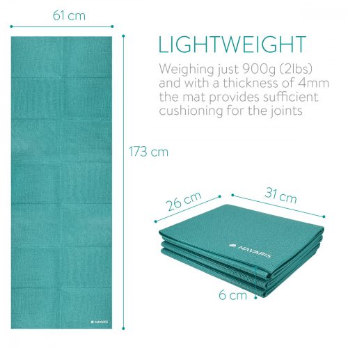 Navaris összecsukható jógaszőnyeg, 173 x 61 cm, 45983,78