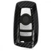 BMW autókulcs fedél - 3 gombos - Keyless Go, műanyag, fekete, 47859.01