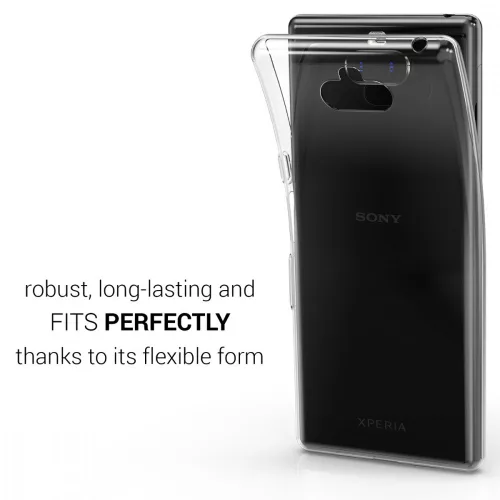 Sony Xperia 10 tok, szilikon, átlátszó, 47999.03