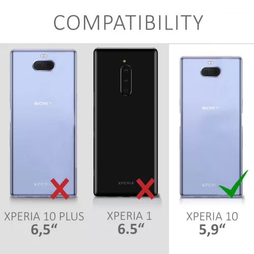 Sony Xperia 10 tok, szilikon, átlátszó, 47999.03