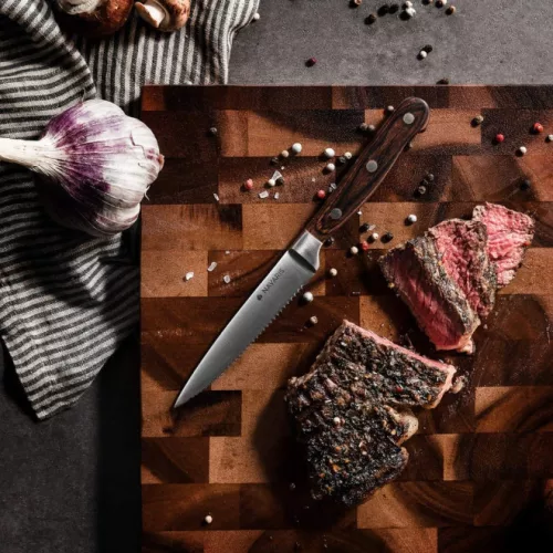 Navaris 6 részes steak késkészlet fa nyéllel, 48114.01.06