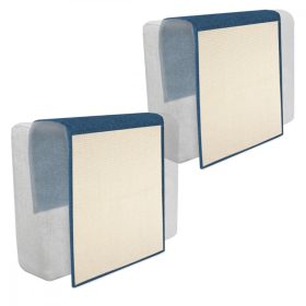   2x karcolás elleni védelem macskáknak, 60x45 cm, szizál, kék, 46354.04.17