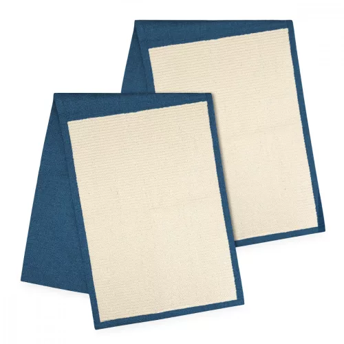 2x karcolás elleni védelem macskáknak, 60x45 cm, szizál, kék, 46354.04.17