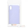 Apple iPhone X / iPhone XS tok, szilikon, lila, 42495.139