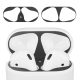 db porvédő készlet Apple AirPods 2/AirPods 1 fejhallgatóhoz, Kwmobile, fekete, műanyag, 48242.01