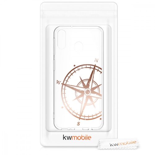 Samsung Galaxy M20 tok, szilikon, rózsaszín, 48317.02