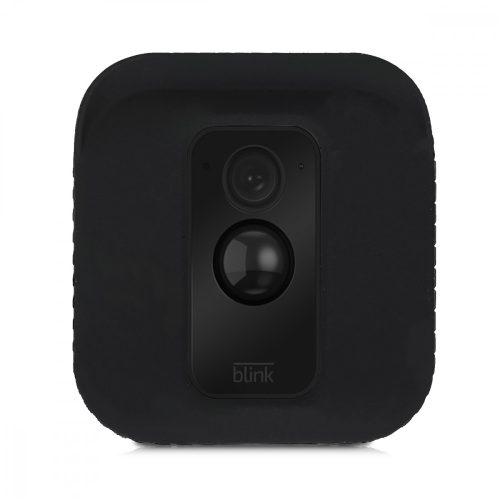Blink XT/XT2 térfigyelő kamera tok, Kwmobile, fekete, szilikon, 48355.01