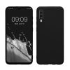 Samsung Galaxy A70 tok, szilikon, fekete, 48427.47