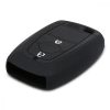 Ford autókulcs fedél - 2 gombos - Keyless Go, szilikon, piros, 48502.01