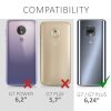 Motorola Moto G7 / Moto G7 Plus tok, szilikon, lila, 47485.115