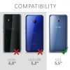 HTC U11 tok, szilikon, átlátszó, 48637.03