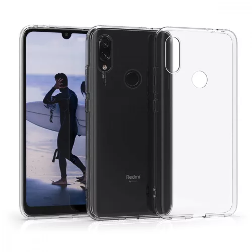 Xiaomi Redmi 7 tok, szilikon, átlátszó, 48648.03