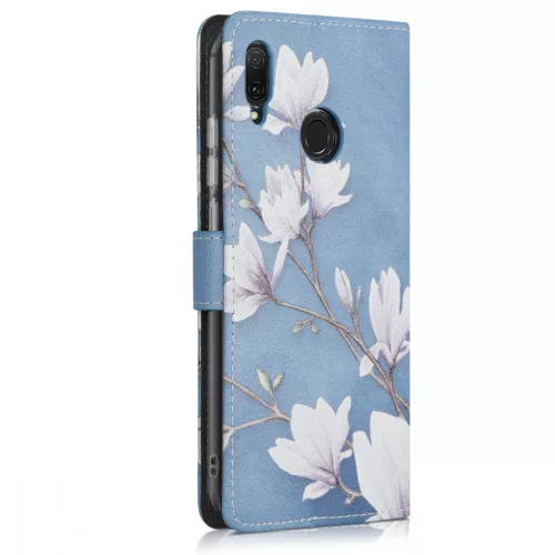 Huawei Y9 (2019) huzat, ökológiai bőr, többszínű, 48780.02