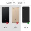 Huawei Y9 (2019) huzat, Eco-bőr, fekete, 48780.01