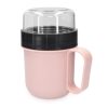 Cana Portabila de mic dejun Navaris, 15x10x12,5 cm, capacitate 520 ml, 48893.01.33